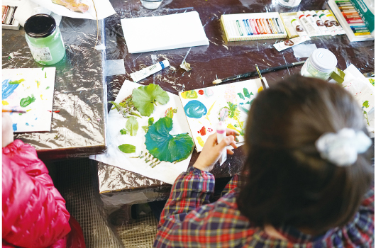 画像　こども絵画教室