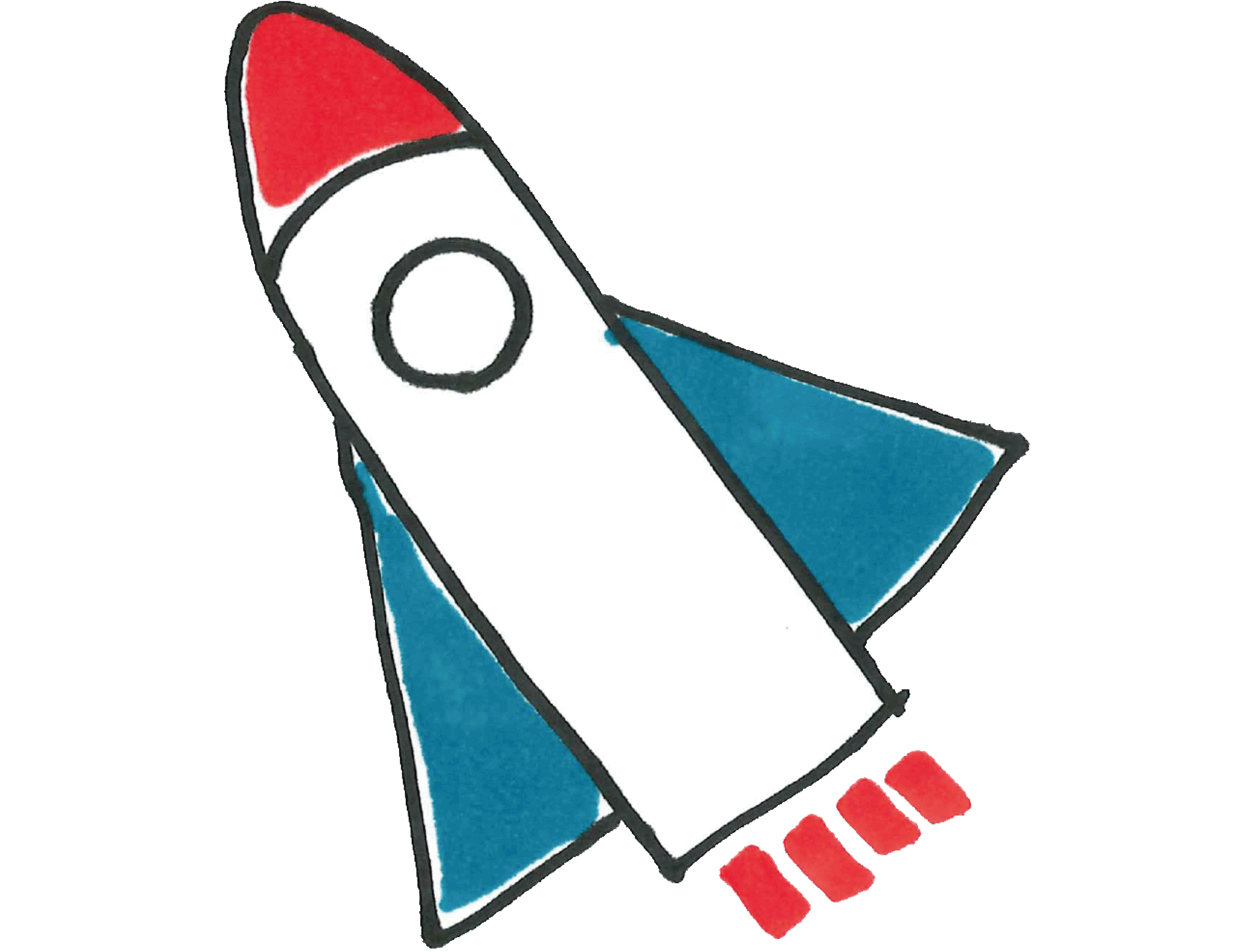 画像右:夜空にはロケットも飛んでいるので、探してみてください★