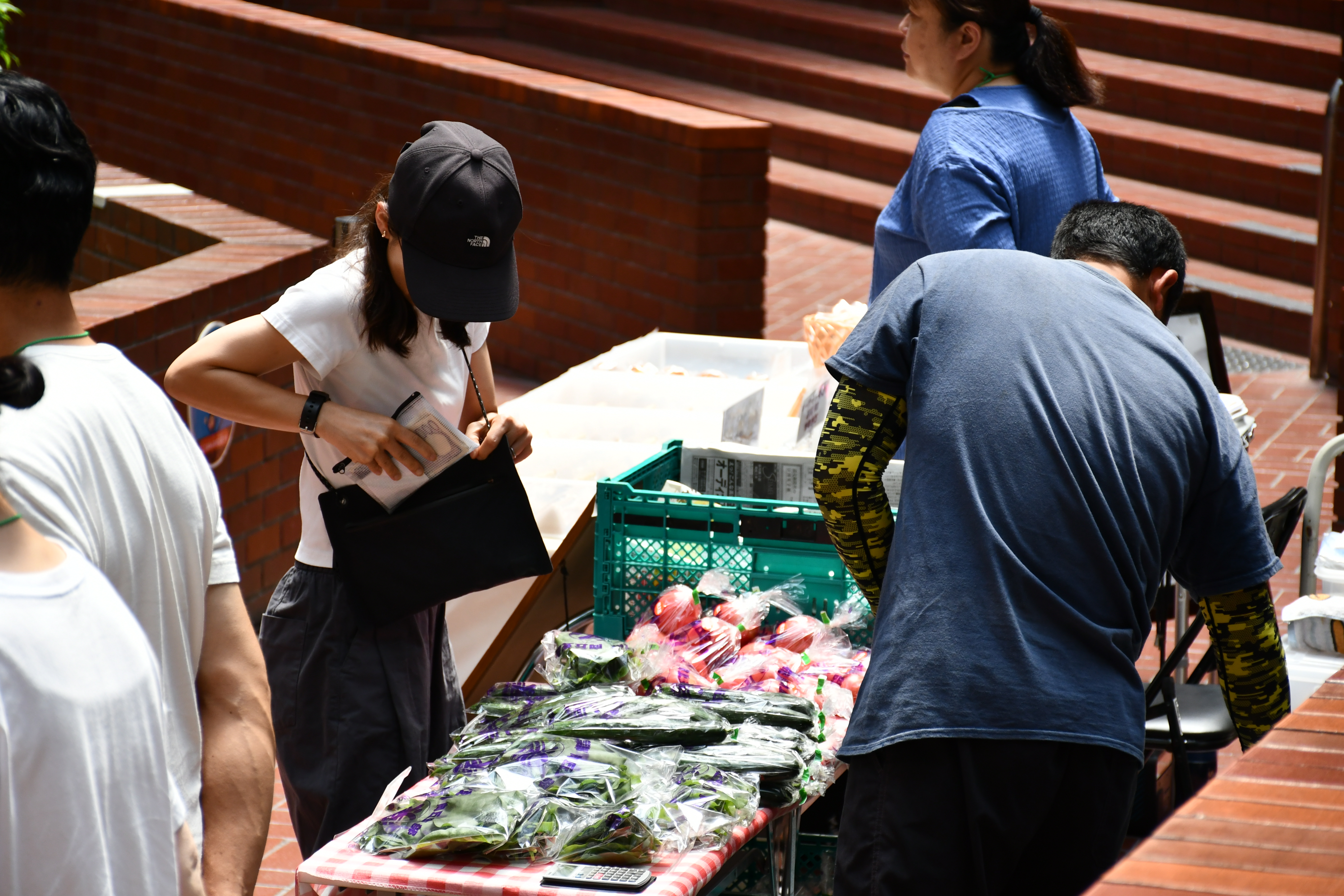 画像　フードブース出店の様子