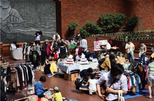 画像　フリーマーケットin川崎市民プラザ・秋