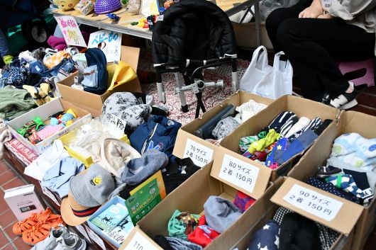 画像　前回のフリーマーケットの様子