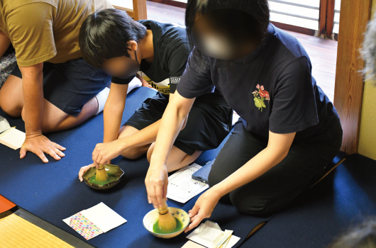 画像　JAPANDAY親子de茶の湯体験