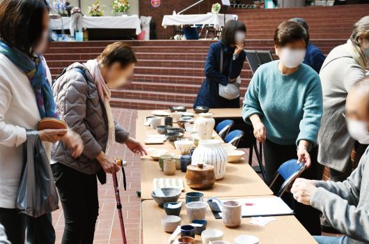 画像　趣味の教室・短期講座 発表会の様子